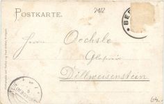 Brand der Oelfabrik in Besigheim 1904
