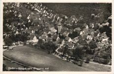 Neckarweihingen vom Flugzeug aus