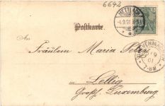 Gruss aus Mettlach - Litho