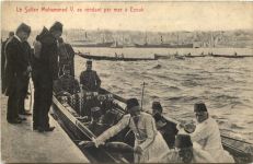 Sultan Mohammed se rendant par mer a Eyoub