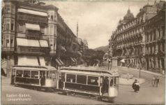 Baden-Baden - Leopoldsplatz - Strassenbahn