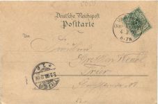 Gruss vom Schiessplatz Wahn - Litho