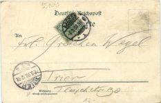 Gruss aus Aachen - Litho