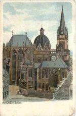 Aachen - Dom - Litho