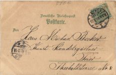 Gruss aus Aachen - Litho