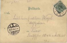Gruss aus Blankenese - Halt gegen Licht - Litho