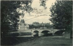 Saalfeld a. Saale - Partie an der Saalebrücke