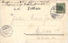 Gruss aus Sonneberg in Thüringen - Litho