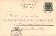 Gruss aus Weida - Litho