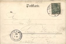 Gruss aus Schwarzburg - Litho