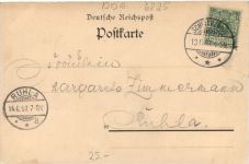 Gruss von Schwarzburg - Litho