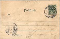 Gruss aus dem Schwarzathal - Litho