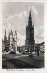 Halle Saale - Marktplatz