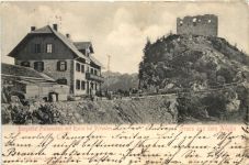 Burghotel Flkenstein mit Ruine bei Pfronten