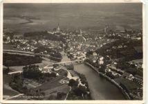 Donauwörth vom Flugzeug aus