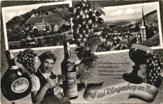 Gruss aus Klingenberg am Main - Wein