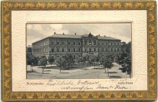 Augsburg - Justiz Palast - Prägekarte