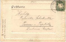 Augsburg - Justiz Palast - Prägekarte