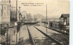 Sevres - Crue de la Seine 1910