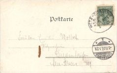 Gruss aus Sierck - Litho