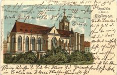 Gruss aus Colmar - Litho