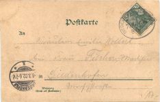 Gruss aus Algringen - Litho