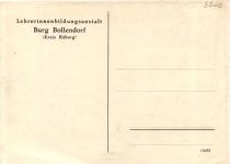 Burg Bollendorf - Lehrerinnenbildungsanstalt