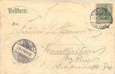 Gruss aus Saarburg - Litho