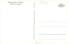 Walporzheim - Hotel Zum Sänger