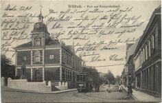 Wülfrath - Post mit Kriegerdenkmal