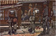 WW1 Beim türkischen Schneider in Uesküb