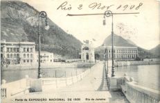 Rio de Janeiro - Ponte da Exposicao Nacional de 1908