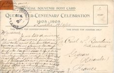 Souvenir Officiel des Fetes du Centenaire de Quebec 1908