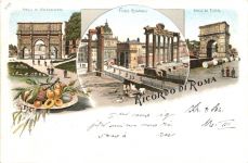 Ricordo di Roma - Litho