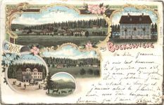 Gruss aus Bockswiese - Litho