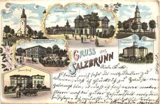 Gruss aus Salzbrunn - Litho