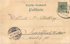 Gruss aus Gnesen - Litho