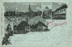 Gruss aus Schönfliess - Neumark - Pommern - Litho