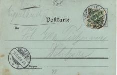 Gruss aus Schönfliess - Neumark - Pommern - Litho