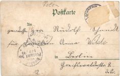 Gruss aus Schwerin Warthe - Lindenstrasse