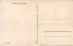 Die Poststrasse in Mitau