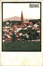 Zwiesel - Künstler Ak C. Jaeger