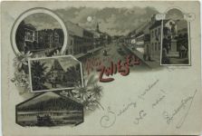 Gruss aus Zwiesel - Litho