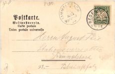 Gruss aus Regensburg - Litho