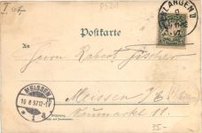 Gruss aus Rathsberg bei Erlangen - Litho