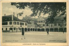 Ludwigsburg - Partie am Marktplatz