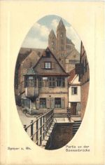 Speyer am Rhein - Partie an der Sonnenbrücke