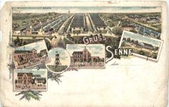 Gruss von der Senne - Litho