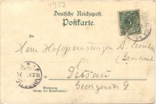Gruss aus der Porta Westfalica - Litho