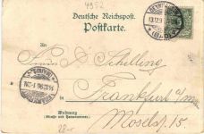 Gruss aus der Porta Westfalica - Litho
